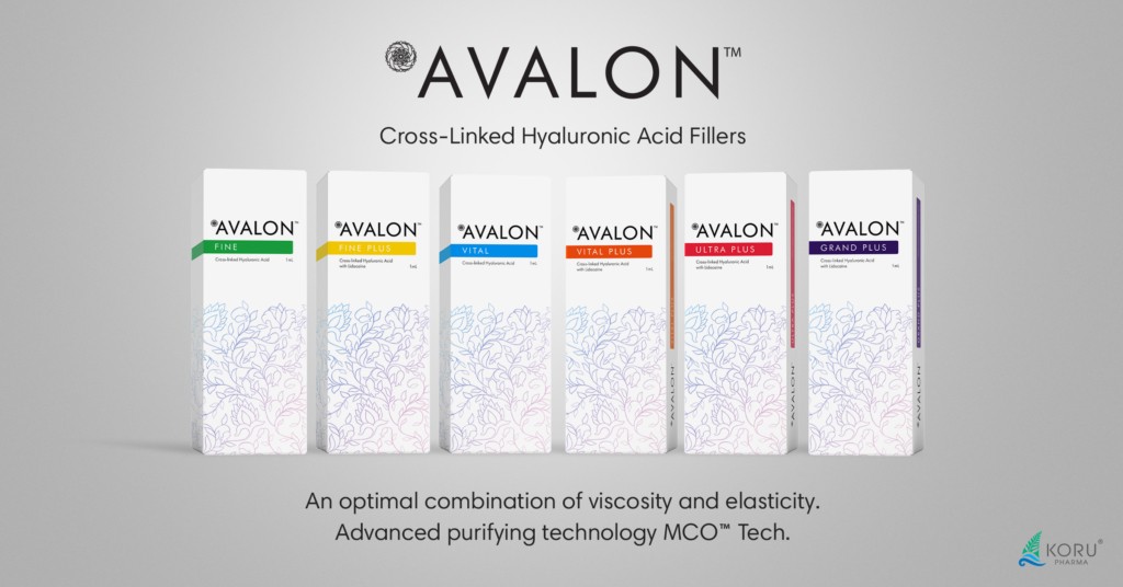 Koru 制药公司推出改进的阿瓦隆™填充剂系列